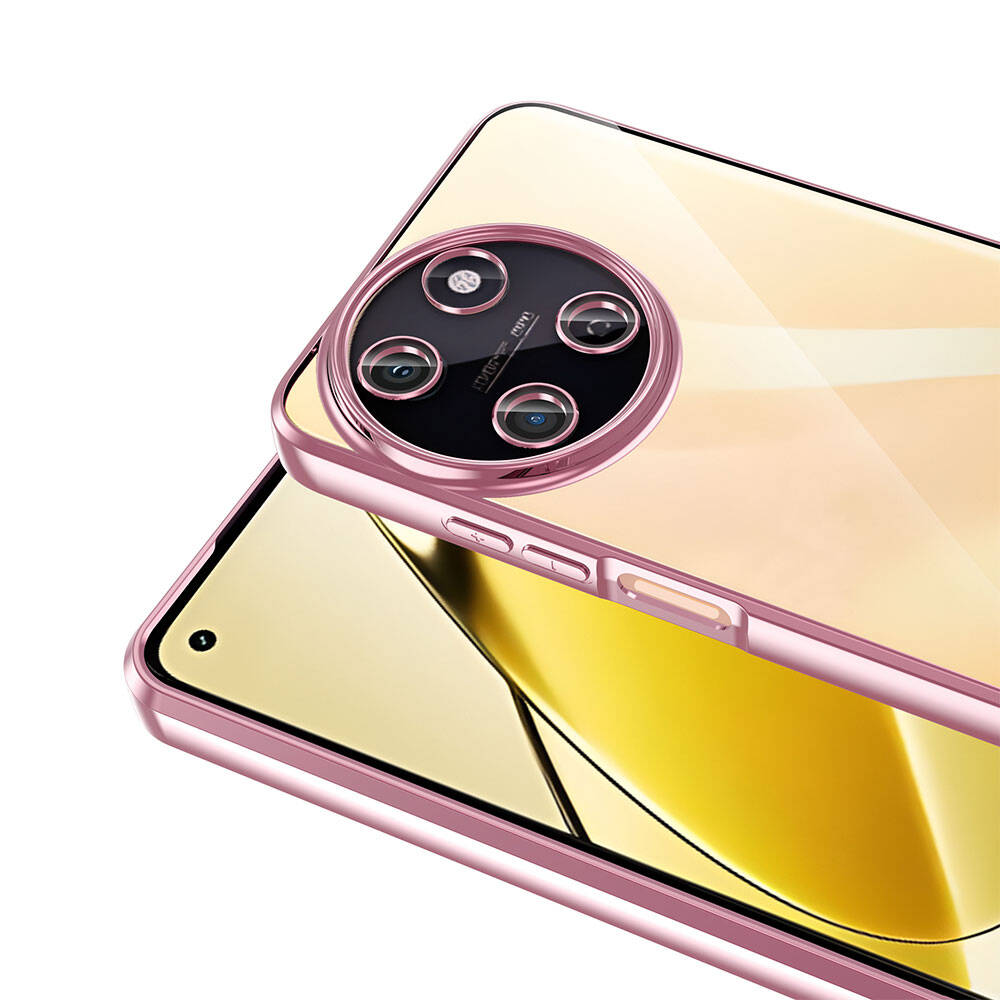 Realme 11 4G Kılıf Tek Kamera Çerçeveli Logo Gösteren Zore Omega Kapak - 12