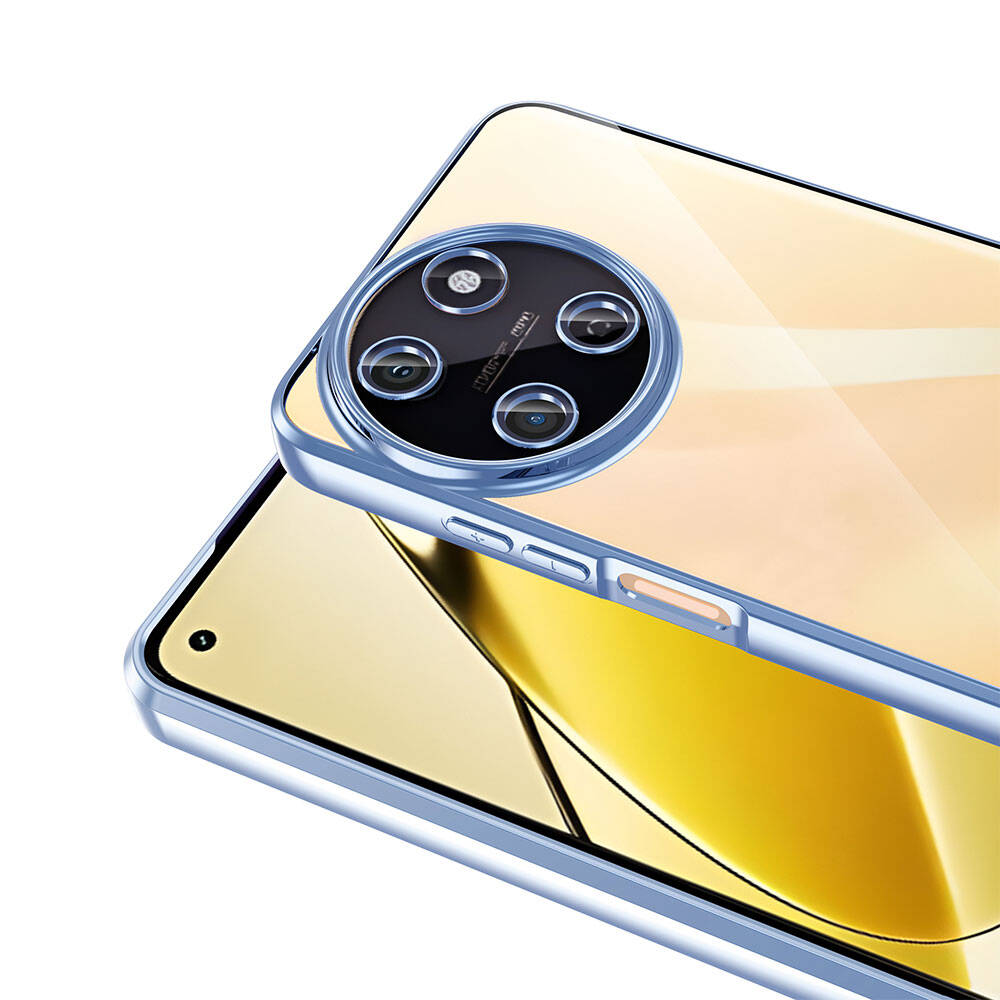 Realme 11 4G Kılıf Tek Kamera Çerçeveli Logo Gösteren Zore Omega Kapak - 14