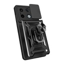 Xiaomi Redmi Note 13 Pro 5G Uyumlu Kılıf Magnetik Standlı Kamera Korumalı Zore Sürgülü Vega Kapak - 6