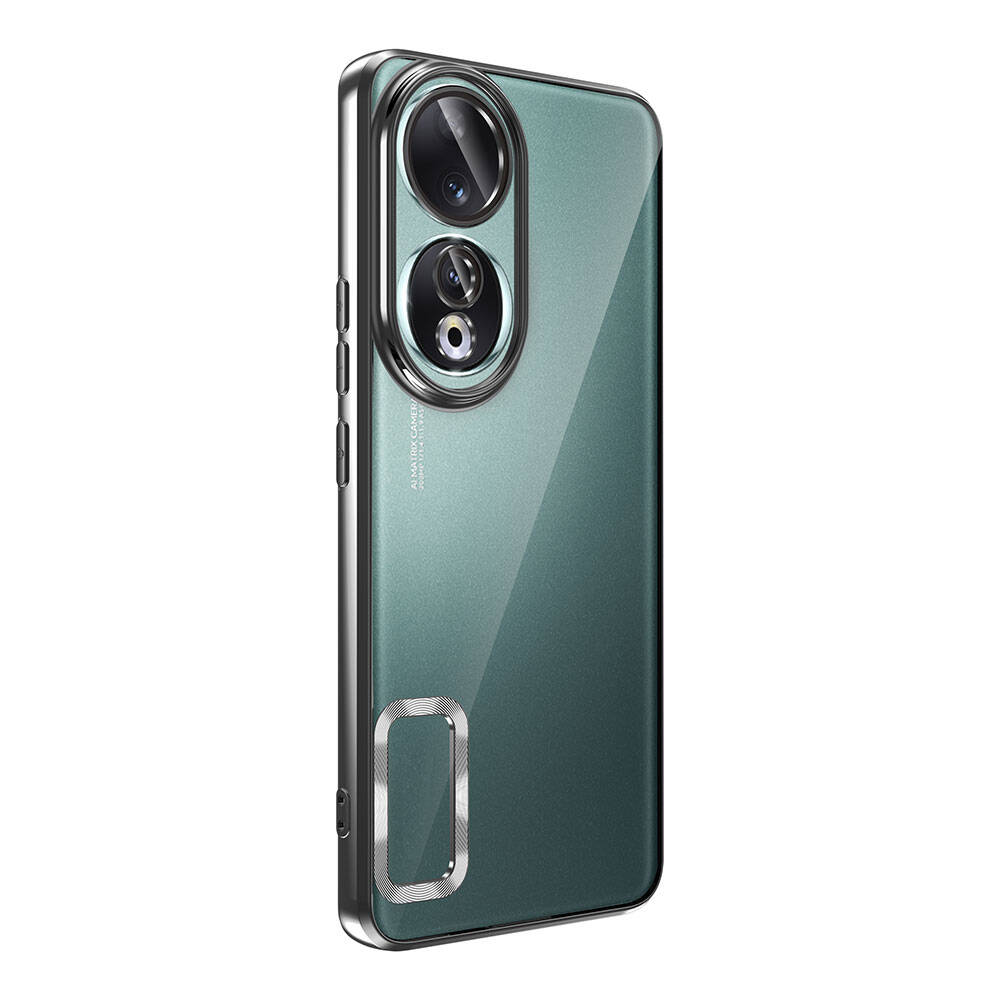 Huawei Honor 90 Uyumlu Kılıf Tek Kamera Çerçeveli Logo Gösteren Zore Omega Kapak - 2