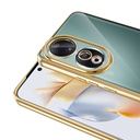 Huawei Honor 90 Uyumlu Kılıf Tek Kamera Çerçeveli Logo Gösteren Zore Omega Kapak - 3