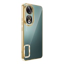 Huawei Honor 90 Uyumlu Kılıf Tek Kamera Çerçeveli Logo Gösteren Zore Omega Kapak - 4