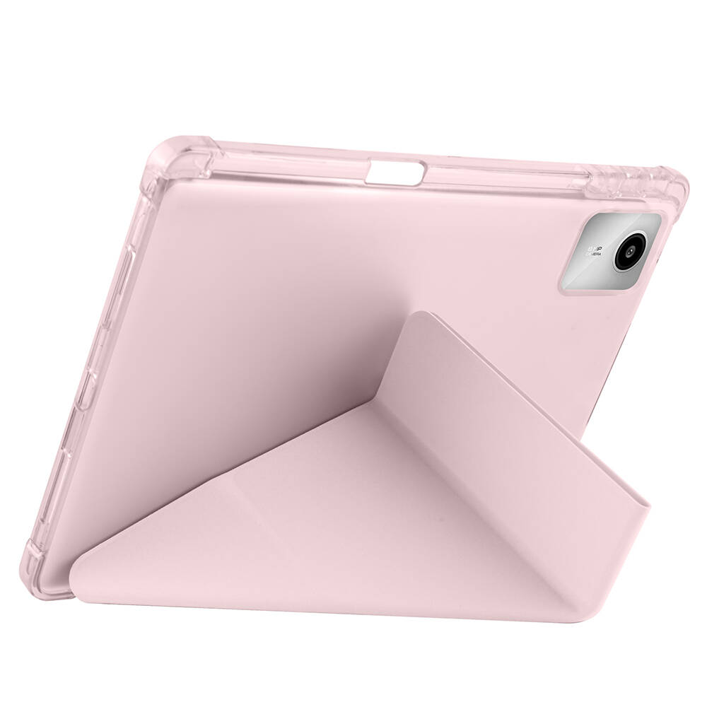Lenovo M11 TB-330FU Kılıf Zore Tri Folding Kalem Bölmeli Standlı Kılıf - 16