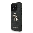 Apple iPhone 15 Pro Max Uyumlu Kılıf Guess Orjinal Lisanslı PU Deri Bilek Askı İpli Metal Büyük 4G ve Yazı Logolu Kapak - 16