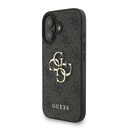 Apple iPhone 16 Plus Uyumlu Kılıf Guess Orjinal Lisanslı PU Deri Bilek Askı İpli Metal Büyük 4G ve Yazı Logolu Kapak - 9