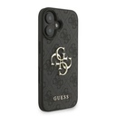 Apple iPhone 16 Plus Uyumlu Kılıf Guess Orjinal Lisanslı PU Deri Bilek Askı İpli Metal Büyük 4G ve Yazı Logolu Kapak - 10
