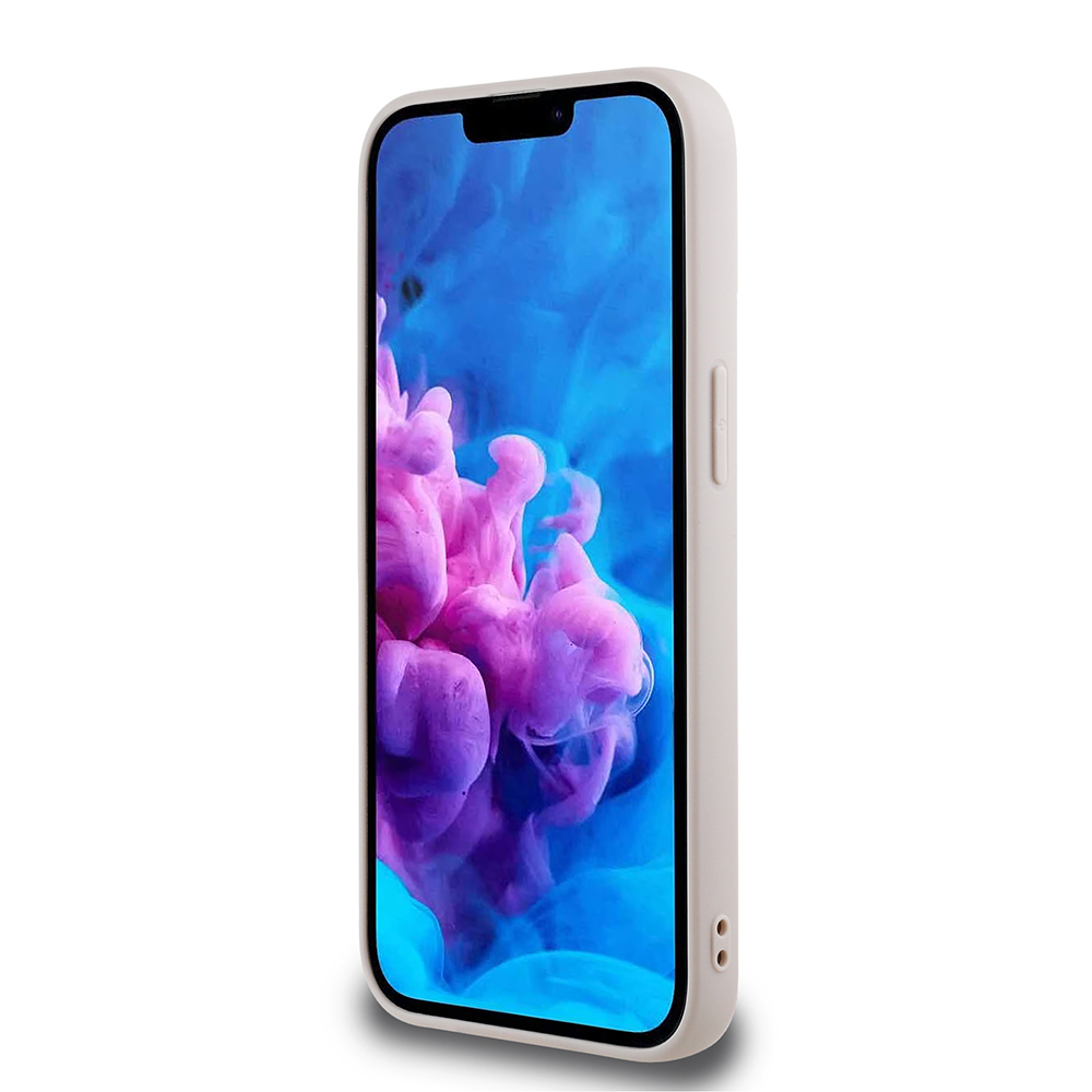 Apple iPhone 16E Uyumlu Kılıf Guess Orjinal Lisanslı 4G Büyük Metal Logolu Glitter Kapak - 4