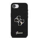 Apple iPhone 16E Uyumlu Kılıf Guess Orjinal Lisanslı 4G Büyük Metal Logolu Glitter Kapak - 9