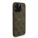 Apple iPhone 15 Pro Max Uyumlu Kılıf Guess Orjinal Lisanslı M-safe Şarj Özellikli PU Deri Bilek Askı İpli Yazı Logolu Kapak - 10