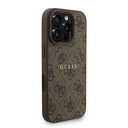 Apple iPhone 16 Pro Uyumlu Kılıf Guess Orjinal Lisanslı M-safe Şarj Özellikli PU Deri Bilek Askı İpli Yazı Logolu Kapak - 10