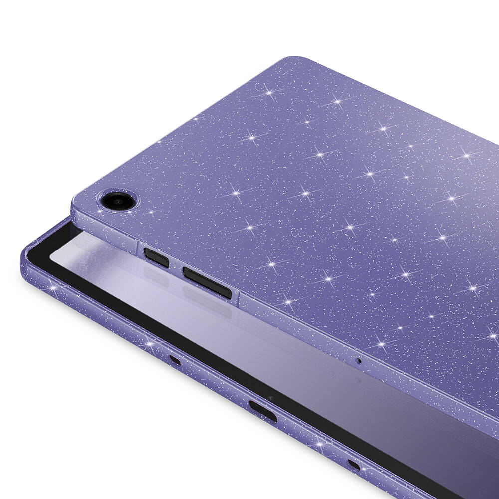 Samsung Galaxy Tab S7 T870 Uyumlu Simli Parlak Görünümlü Zore Tablet Koton Kılıf - 3