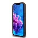 Apple iPhone 16E Uyumlu Kılıf Guess Orjinal Lisanslı M-safe Şarj Özellikli PU Üçgen Logo 4G Desenli Kapak - 4