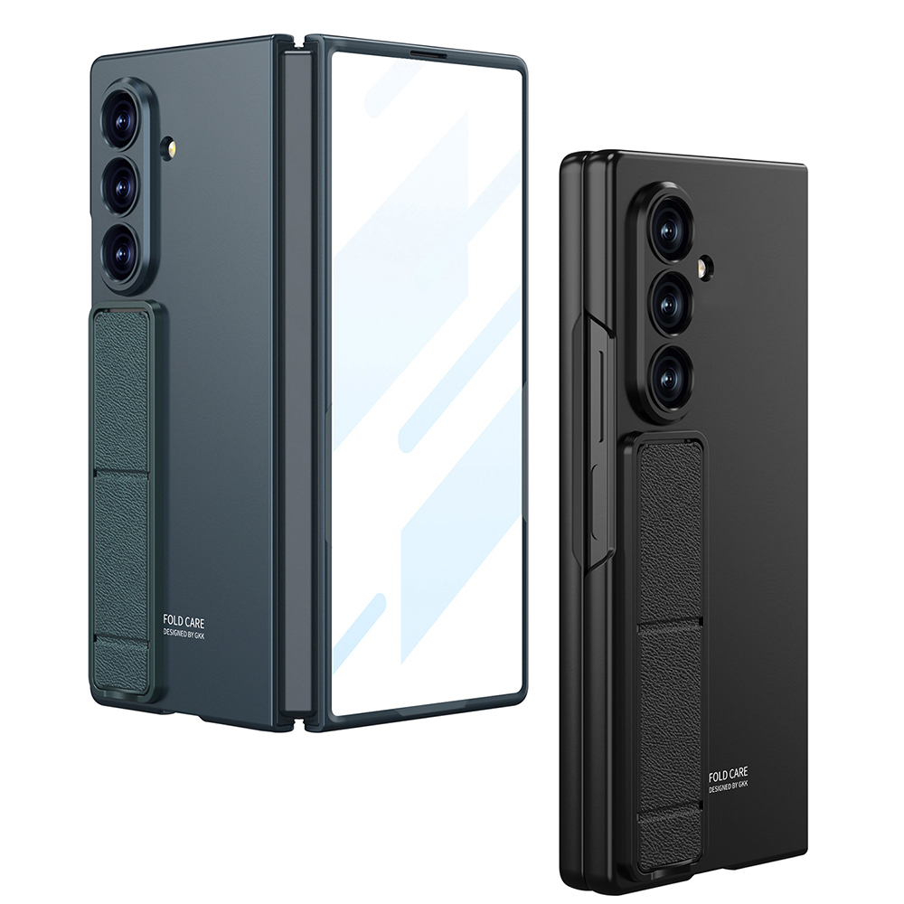 Galaxy Z Fold 7 Kılıf Standlı Zore Kıpta Qstand Kapak - 3