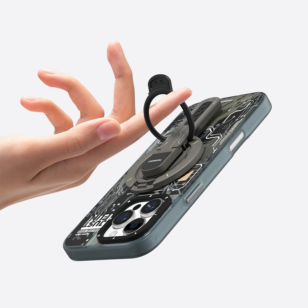 Youngkit Technology Serisi Telefon ve Tabletler için Magnetik Ring Stand - 26