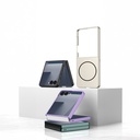 Samsung Galaxy Z Flip Uyumlu 7 Kılıf Wireless Şarj Özellikli Zore Kıpta M-safe Kapak - 3