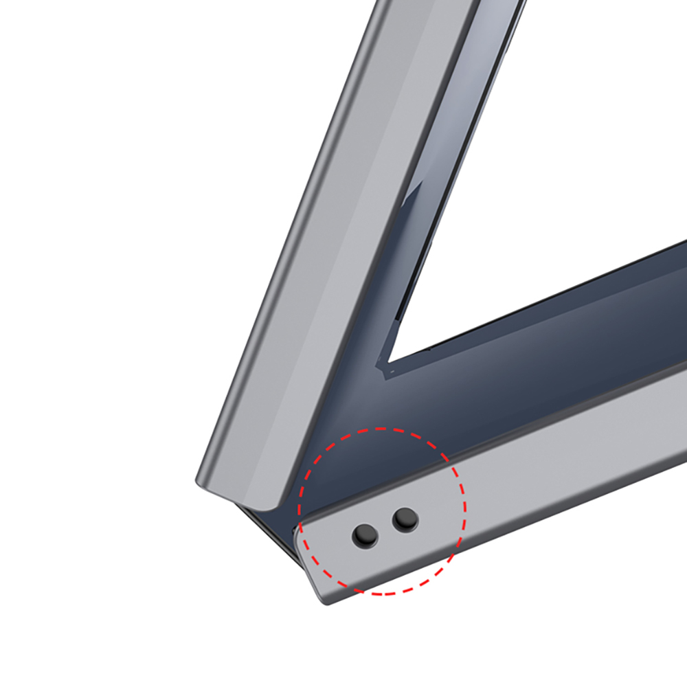 Samsung Galaxy Z Flip Uyumlu 7 Kılıf Wireless Şarj Özellikli Zore Kıpta M-safe Kapak - 5