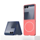 Samsung Galaxy Z Flip Uyumlu 7 Kılıf Wireless Şarj Özellikli Zore Kıpta M-safe Kapak - 7