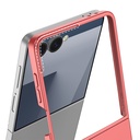 Samsung Galaxy Z Flip Uyumlu 7 Kılıf Wireless Şarj Özellikli Zore Kıpta M-safe Kapak - 10