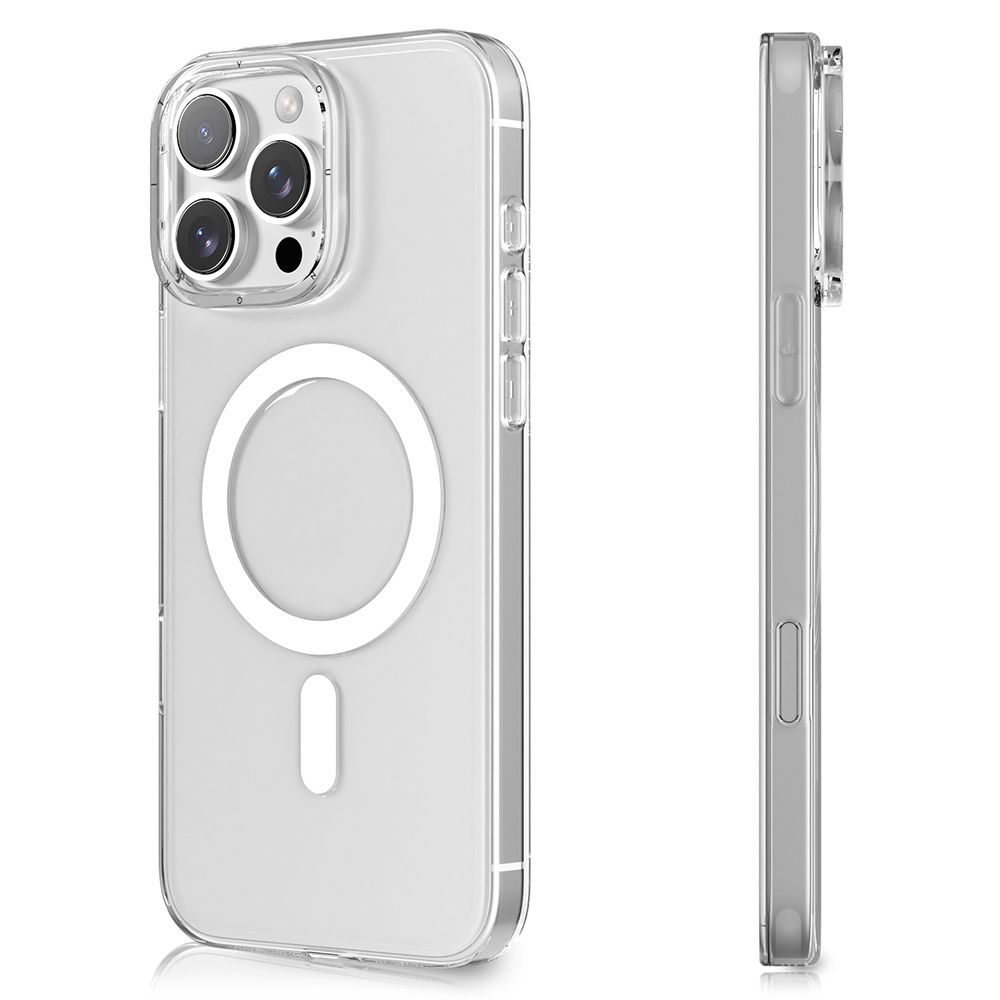 Apple iPhone 16 Pro Uyumlu Kılıf M-safe Şarj Özellikli Youngkit Ice Serisi Kapak - 1