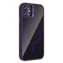 Apple iPhone 11 Uyumlu Kılıf Standlı ve Kamera Lens Hediyeli M-Safe Şarj Özellikli Zore Etro Kapak - 1