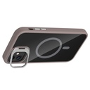 Apple iPhone 11 Uyumlu Kılıf Standlı ve Kamera Lens Hediyeli M-Safe Şarj Özellikli Zore Etro Kapak - 12