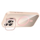 Apple iPhone 16 Pro Max Uyumlu Kılıf Standlı ve Kamera Lens Hediyeli M-Safe Şarj Özellikli Zore Etro Kapak - 4