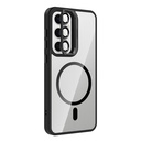 Samsung Galaxy S24 Uyumlu Kılıf Standlı ve Kamera Lens Hediyeli M-Safe Şarj Özellikli Zore Etro Kapak - 7