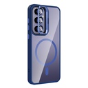 Samsung Galaxy S25 Plus Uyumlu Kılıf Standlı ve Kamera Lens Hediyeli M-Safe Şarj Özellikli Zore Etro Kapak - 7