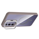 Samsung Galaxy S25 Plus Uyumlu Kılıf Standlı ve Kamera Lens Hediyeli M-Safe Şarj Özellikli Zore Etro Kapak - 10