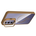 Samsung Galaxy S25 Plus Uyumlu Kılıf Standlı ve Kamera Lens Hediyeli M-Safe Şarj Özellikli Zore Etro Kapak - 12