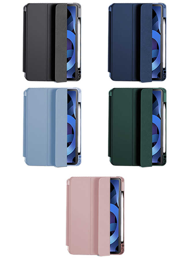 Apple iPad Air 11 2024 Kılıf Zore Nort Arkası Şeffaf Standlı Kılıf - 1