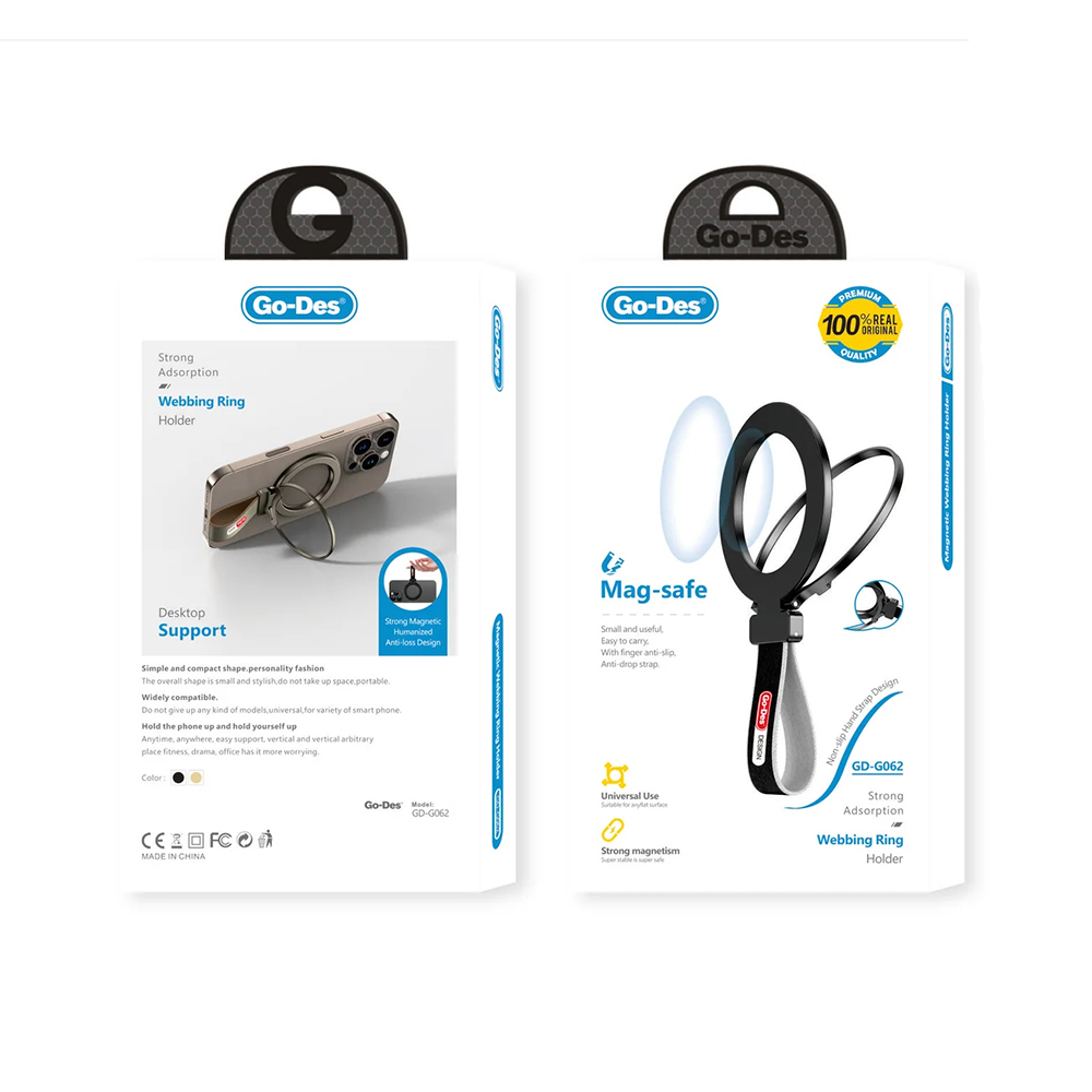 Go Des GD-G062 2in1 Parmak Ring Stand - 2