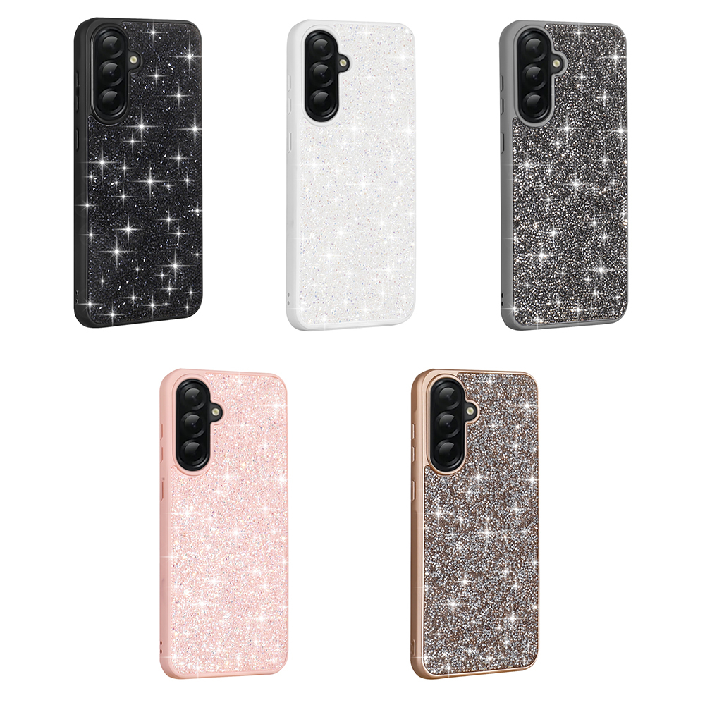 Samsung Galaxy A36 Uyumlu Kılıf Parlak Taşlı Tasarım Zore Pırlanta Kapak - 11