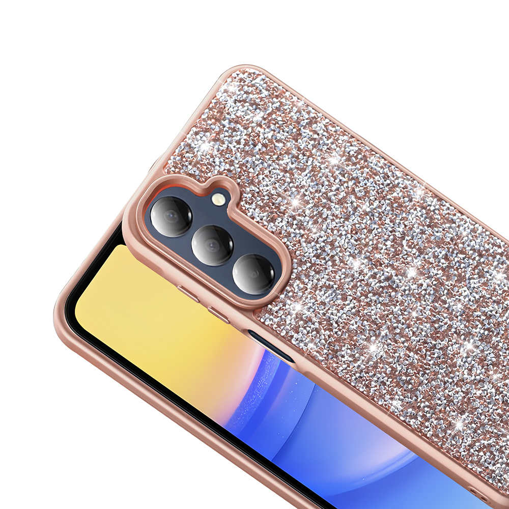 Samsung Galaxy A26 Uyumlu Kılıf Parlak Taşlı Tasarım Zore Pırlanta Kapak - 8