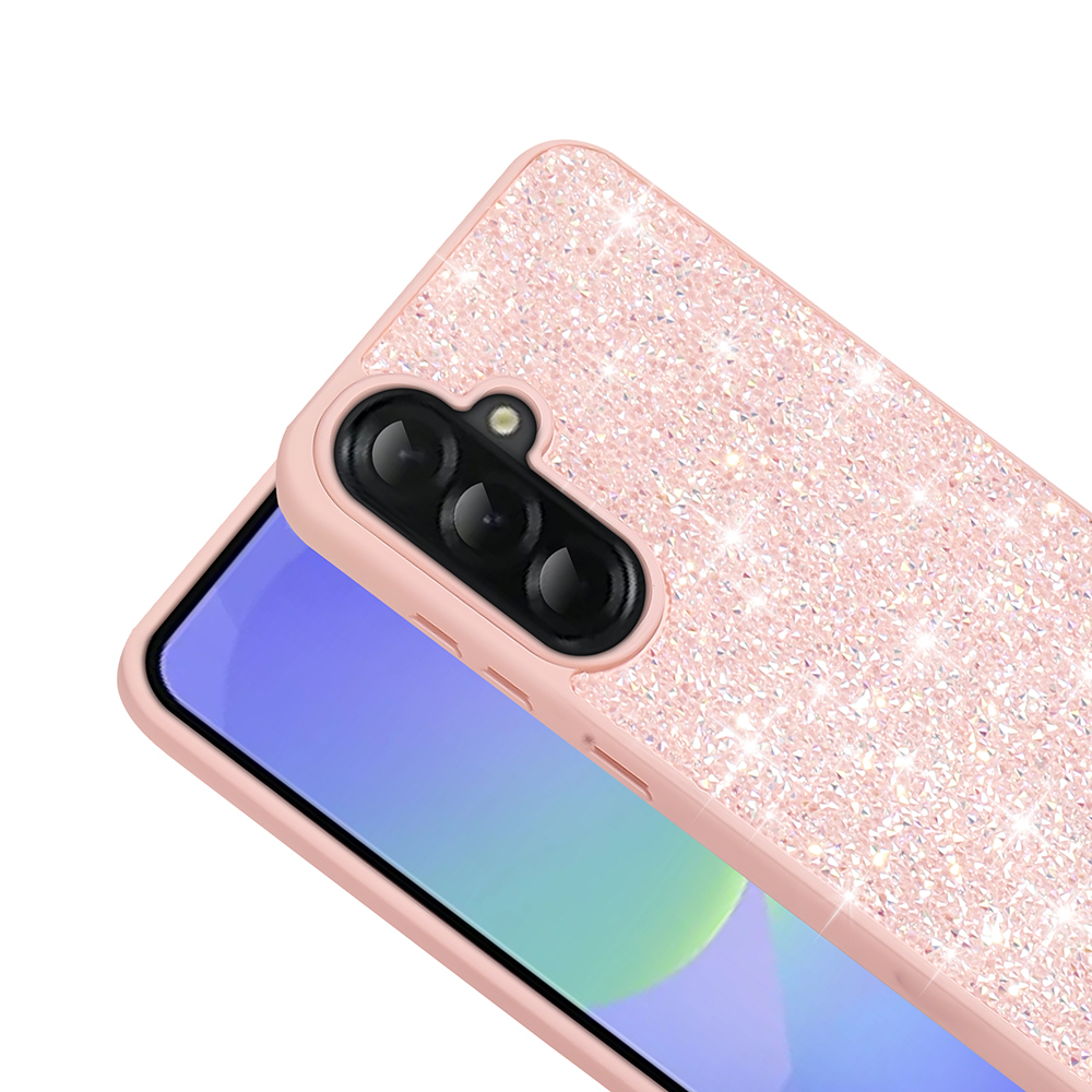 Samsung Galaxy A56 Uyumlu Kılıf Parlak Taşlı Tasarım Zore Pırlanta Kapak - 2