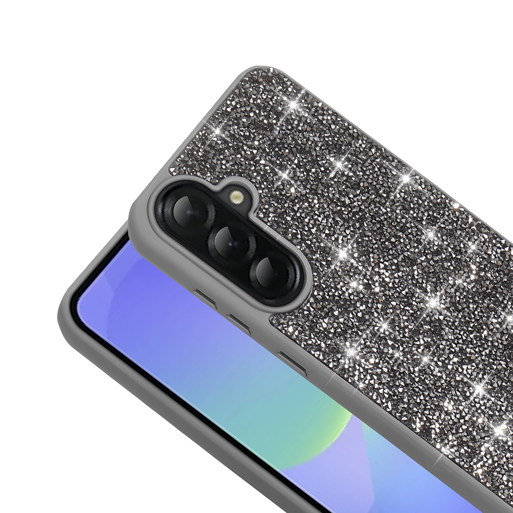 Samsung Galaxy A56 Uyumlu Kılıf Parlak Taşlı Tasarım Zore Pırlanta Kapak - 8