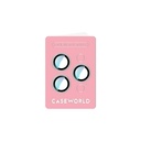 Apple iPhone 16 Pro Uyumlu CaseWorld Alloy Sparkling Diamond Serisi Taşlı Lens Koruyucu - 3