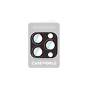 Apple iPhone 16 Pro Uyumlu CaseWorld Karbon Fiber Serisi Anti Reflective Ultra Clear Full Kamera Lens Koruyucu - 3