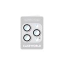 Apple iPhone 16 Pro Max Uyumlu CaseWorld Karbon Fiber Serisi Anti Reflective Ultra Clear Full Kamera Lens Koruyucu - 3