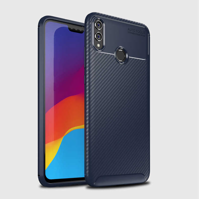 Huawei Honor 8X Uyumlu Kılıf Zore Negro Silikon Kapak - 1