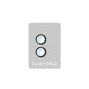 Apple iPhone 16 Uyumlu CaseWorld Alloy Two-Color Serisi Lens Koruyucu - 20