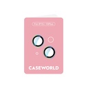 Apple iPhone 15 Uyumlu CaseWorld Alloy Sparkling Diamond Serisi Taşlı Lens Koruyucu - 7