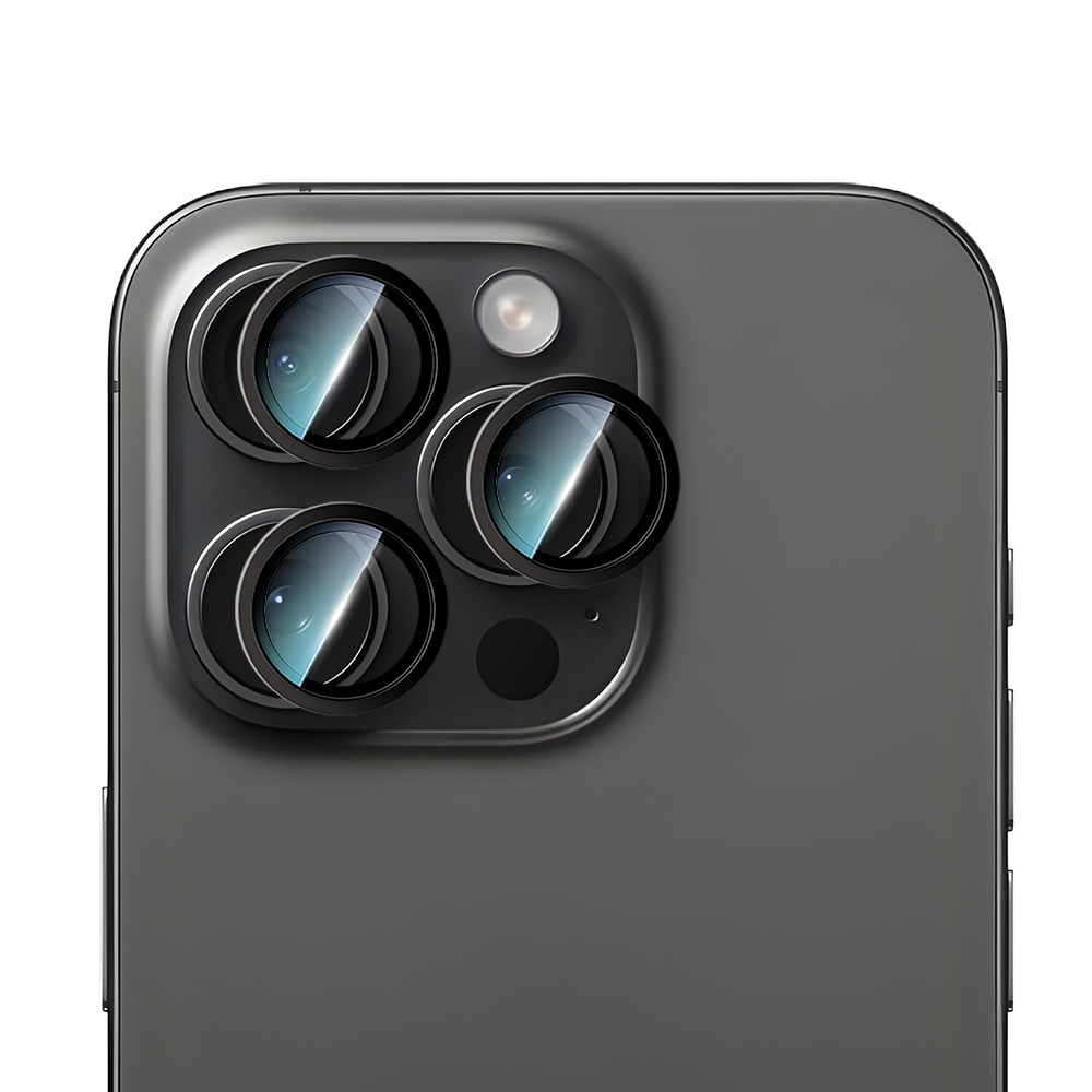 Apple iPhone 16 Pro Max Uyumlu CaseWorld Sapphire Serisi Anti Reflective Lens Koruyucu - 6