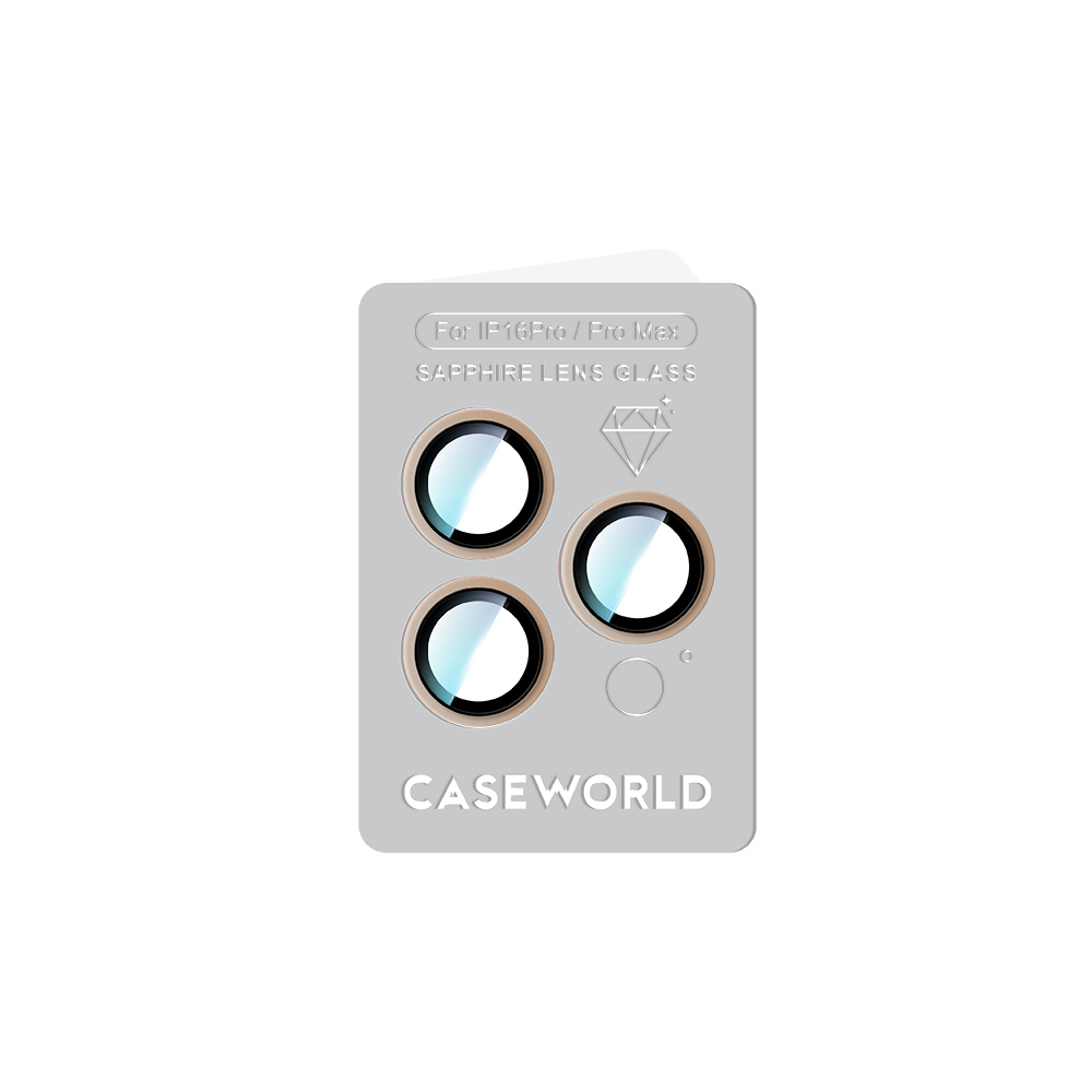 Apple iPhone 16 Pro Max Uyumlu CaseWorld Sapphire Serisi Anti Reflective Lens Koruyucu - 10