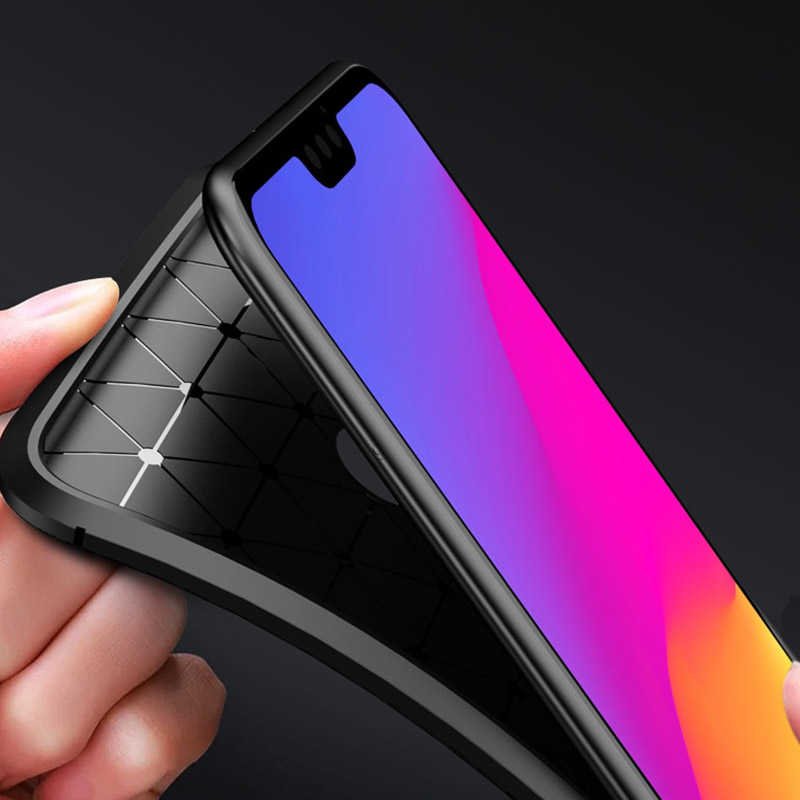 Huawei Honor 8X Uyumlu Kılıf Zore Negro Silikon Kapak - 5