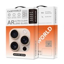 Apple iPhone 16 Pro Uyumlu CaseWorld Sapphire Serisi Anti Reflective Lens Koruyucu - 13