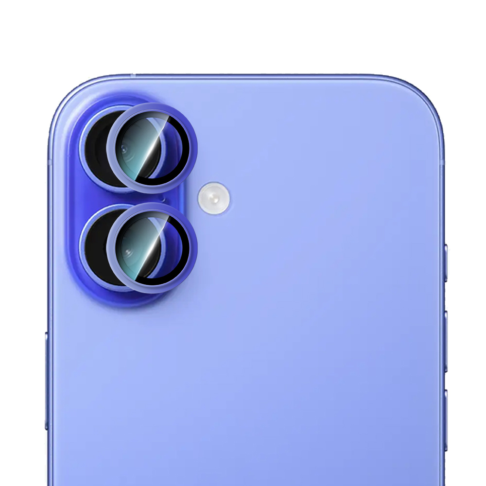 Apple iPhone 16 Plus Uyumlu CaseWorld Alloy Serisi Oleofobik Anti Reflective Kamera Lens Koruyucu - 2