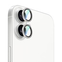 Apple iPhone 16 Plus Uyumlu CaseWorld Alloy Serisi Oleofobik Anti Reflective Kamera Lens Koruyucu - 6