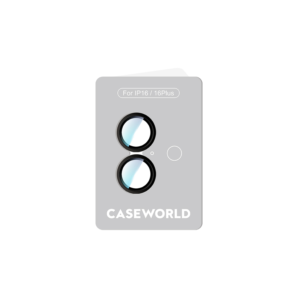 Apple iPhone 16 Plus Uyumlu CaseWorld Alloy Serisi Oleofobik Anti Reflective Kamera Lens Koruyucu - 20