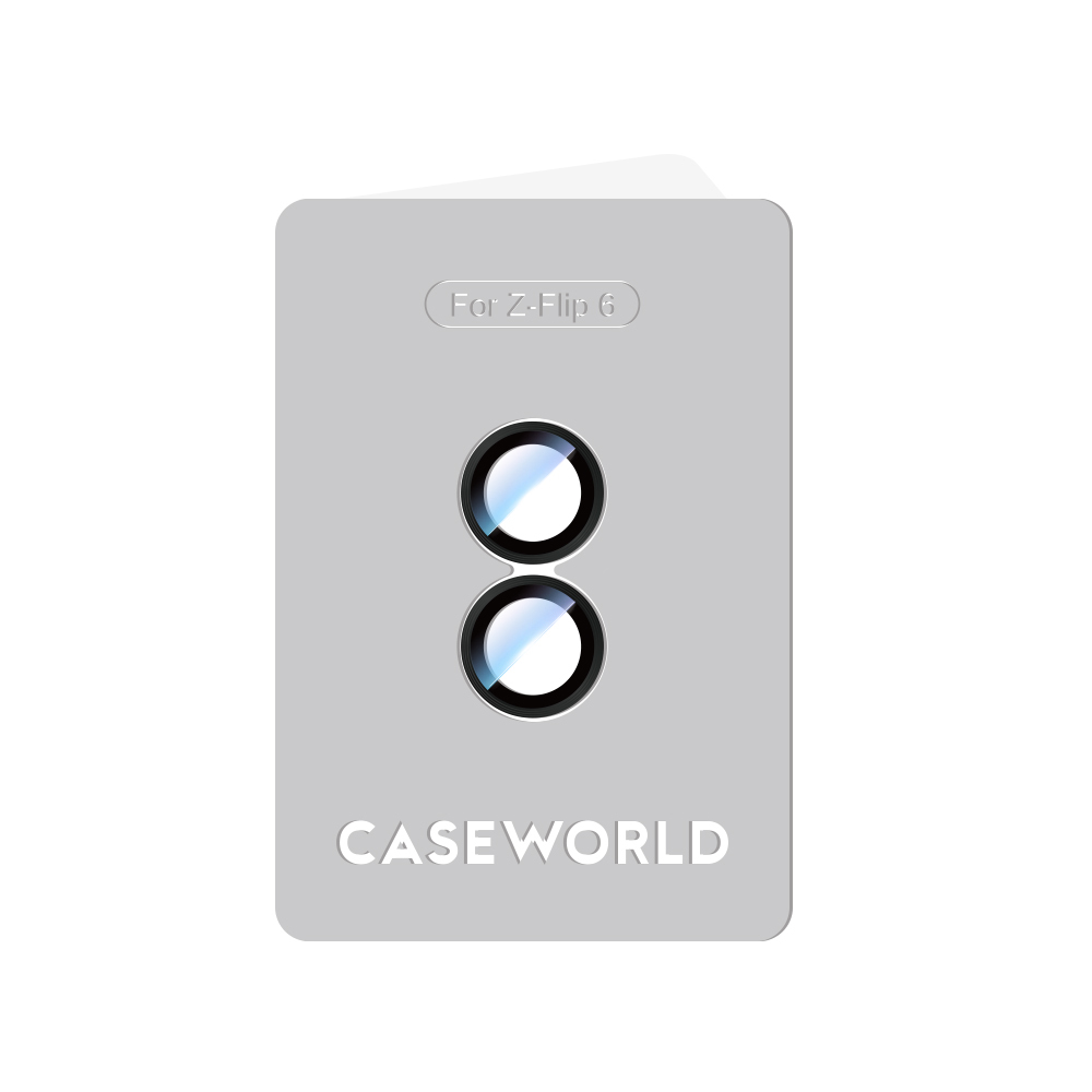 Samsung Galaxy Z Flip 6 Uyumlu CaseWorld Alloy Serisi Oleofobik Anti Reflective Kamera Lens Koruyucu - 4